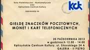 Giełda znaczków pocztowych, monet i kart telefonicznych