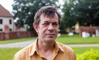 Leszek Marcinkowski, przewodnik PTTK Ziemi Elbląskiej