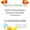 Konkurs zespołów teatralnych "O Laur Złotej Rybki"