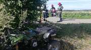 Stracił panowanie nad quadem. Ranny 17-latek trafił do szpitala