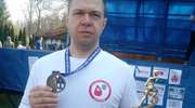Andrzej Pokojski na podium w Malborku