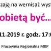 Zaproszenie na wernisaż „Kobietą być...”. Warto zajrzeć do biblioteki.