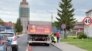 Dwa poważne wypadki. Mężczyzna wtargnął pod ciężarówkę