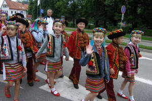 Węgorzewo: Międzynarodowy Festiwal Dziecięcych Zespołów Folklorystycznych Mniejszości Narodowych