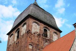 Pasym: kościół ewangelicki z XIV wieku