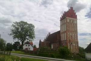 Mołtajny: kościół gotycki z XIV wieku