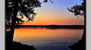 Jora Wielka: Zachód słońca nad jeziorem Tałty