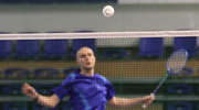 Turniej badmintona w iłowskiej hali