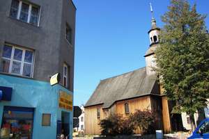 Lubawa: drewniany kościół św. Barbary z 1770 roku