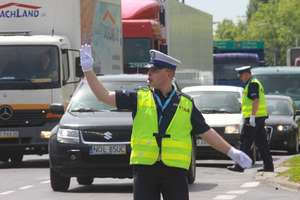Przyjezdni blokują ruch w Olsztynie? Więcej drogówki