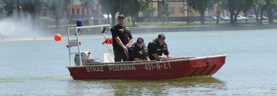 Strażacy przeszukali Jezioro Ełckie