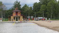 Węgorzewo: Nowa plaża nad Mamrami