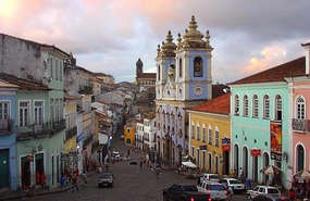 Kolorowe Pelourinho, czyli stare miasto w Salvadorze
