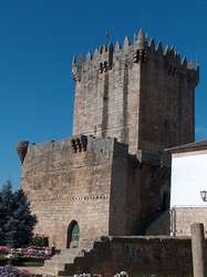 Zamek w Chaves, czyli Torre de Menagem. To tutaj mieściło się kiedyś więzienie
