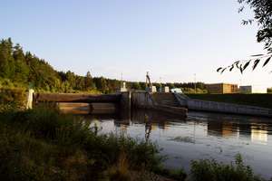 Wojdyty: elektrownia wodna na Łynie