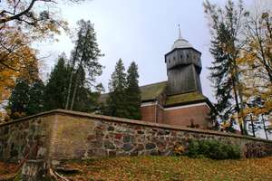 Orzechowo: barokowy kościół z XVIII wieku