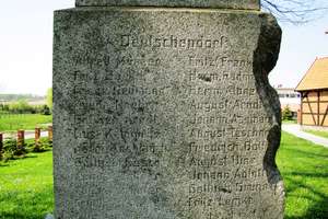 Pomnik poległych w czasie I wojny światowej w Wilczętach 