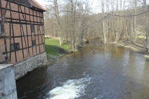 Pajtuński Młyn nad rozlewiskiem