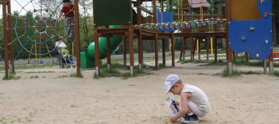 Plac zabaw w parku Kajki 