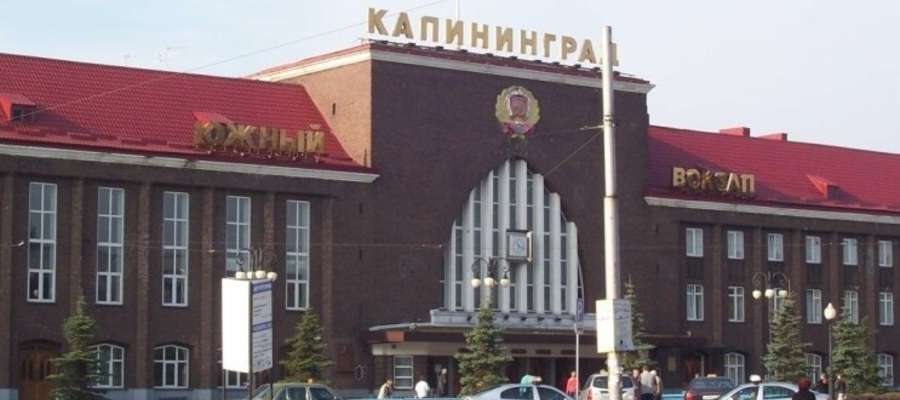 Dworzec kolejowy w Kaliningradzie
