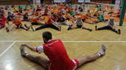 Siatkarski trening z Marcinem Możdżonkiem