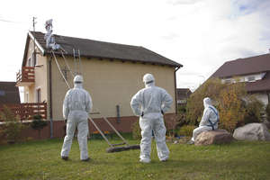 Ponad 7 tysięcy ton azbestu usunięto z dachów domów na Warmii i Mazurach