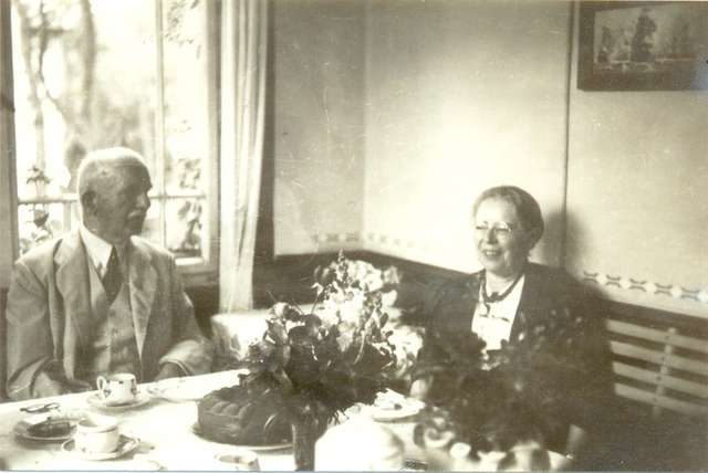Paul i Anna Kolkmann – w Czerwonym Domku w 1940 r.