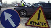 Wypadek w Woszczelach