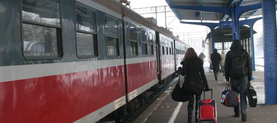 Dworzec kolejowy w Elblągu 