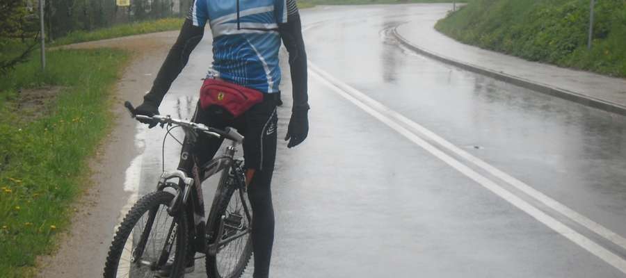 To bardzo interesująca, choć miejscami niebezpieczna trasa — mówi o "Butrynówce" triathlonista Paweł Najmowicz