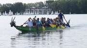 Zawody smoczych łodzi w Olsztynie