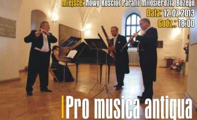 Pro Musica Antiqua zagra w nidzickim kościele