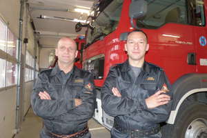 Nowy oficer prasowy straży pożarnej w Iławie i nowy dowódca jednostki