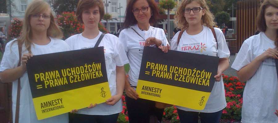 Licealistki z I LO w Ełku wzięły udział w ogólnopolskim obozie organizowanym przez Amnesty International w Międzywodziu