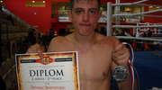 Szymon Rostkowski z Kaliniak Team vice mistrzem Czech K-1