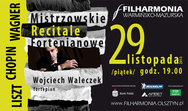 „Mistrzowskie recitale fortepianowe” w Filharmonii Warmińsko-Mazurskiej - full image