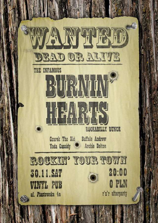 Burnin' Hearts w Vinylu - full image
