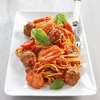 Pulpetti - Spaghetti z pulpecikami i pomidorkami cherry