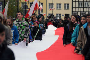 Święto Niepodległości w Elblągu. Przemarsz z flagą, inscenizacje historyczne i koncerty