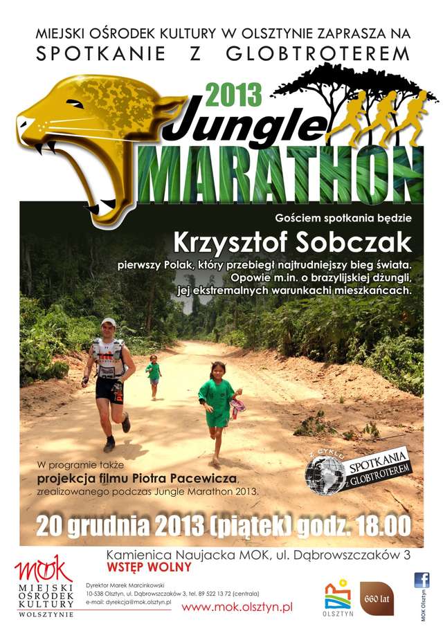 Krzysztof Sobczak wspomina Jungle Marathon - full image