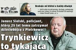 Rozmawiamy z policjantem, który zatrzymał Trynkiewicza