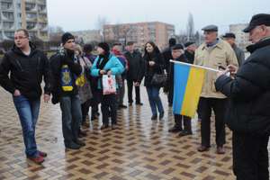 Ukraińcy z Elbląga wspierają rodaków na Majdanie