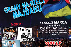"Polsko-ukraińska przyjaźń": Zagrają dla Majdanu