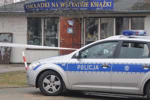 Szalik na twarzy, nóż w ręku. Napad na sklep przy ul. Ogólnej