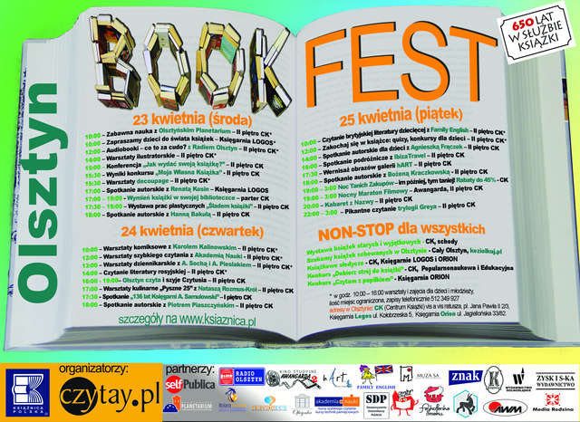 BookFest - trzy dni z książkami w Olsztynie