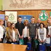 Finaliści konkursu wiedzy o zasadach bezpieczeństwa i higieny pracy - Olsztyn 