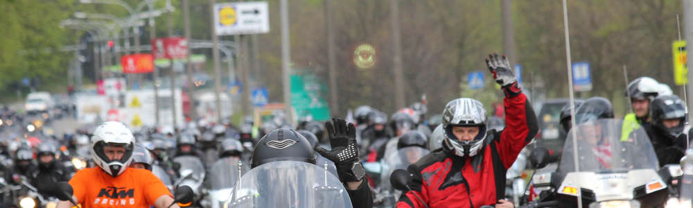 Motocykliści opanowali Olsztyn. Zobacz zdjęcia!