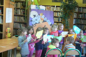 Przedszkolaki z Sokółek obchodziły Międzynarodowy Dzień Książki dla Dzieci