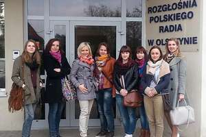 Team Comeniusa gościł w Radio Olsztyn