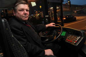 Kierowca nocnego autobusy - zawód podwyższonego ryzyka